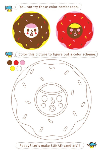 Sunae Sand Art: Dokidoki Donut - DIY Kit