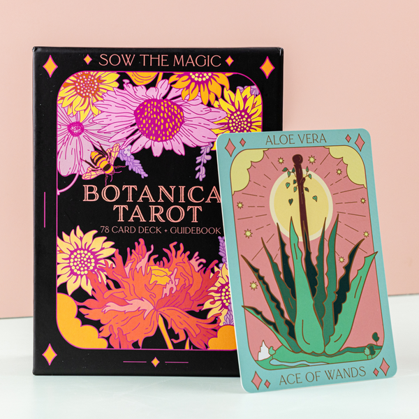 Pulse Tarot & Tarot of the Garden 正規品 Botanical Tarot Deck + Guidebook by: Sow the Magic – Hammer Museum