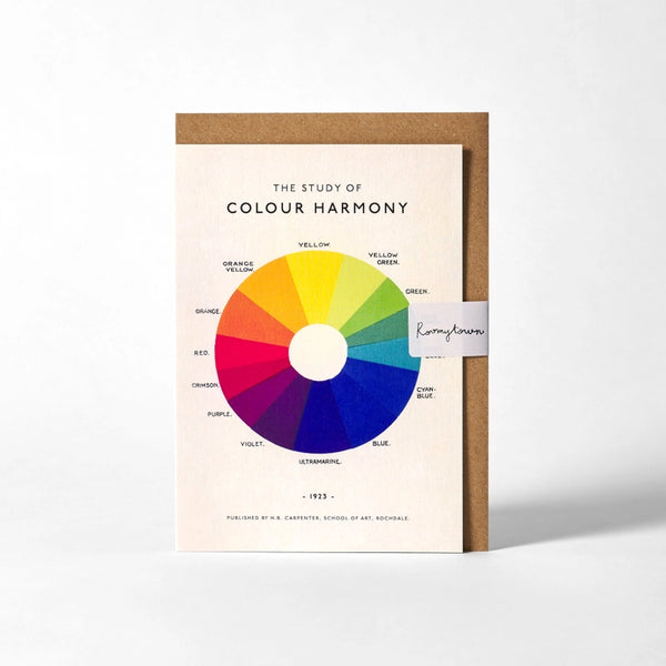 The Study of Colour Harmony Card