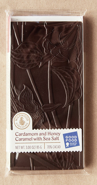 Cardamom and Honey Caramel -  Wildwood Chocolate