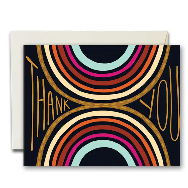 Thank You Color Arches Notecard
