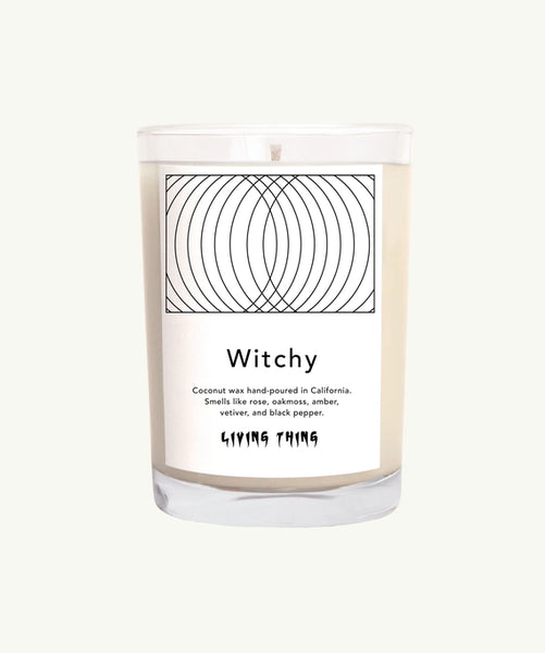 Witchy: Amber, Oakmoss + Rose Forest Candle