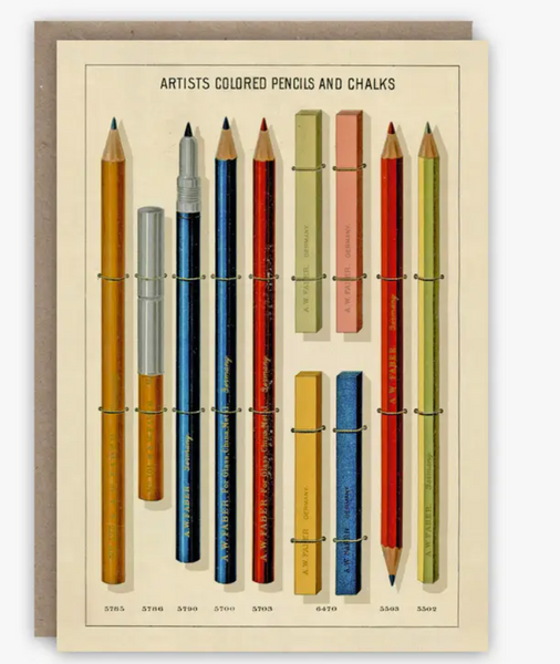 Pencils Notecard
