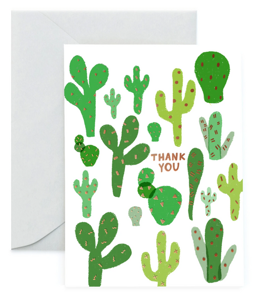 Notecard Thank You Cacti