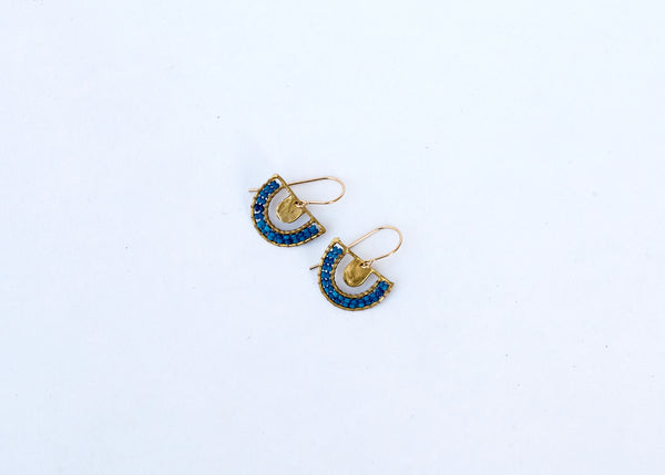 Alchemilla: Chalice 1 Line Earrings