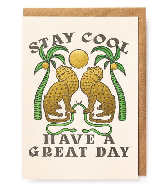 Stay Cool Notecard