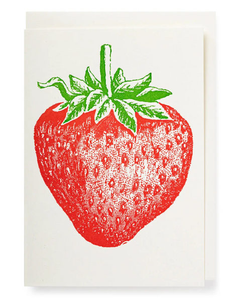 Strawberry Notecard