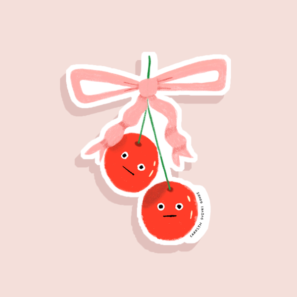 Cherry Pals - Die Cut Sticker