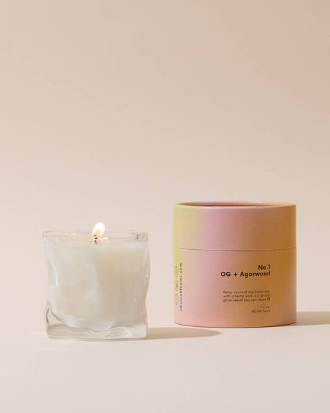 7.2 oz No. 1 OG + Agarwood Candle