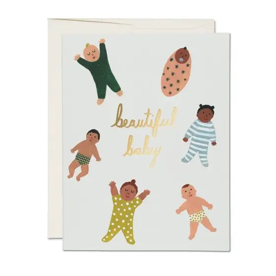 Beautiful Baby Notecard