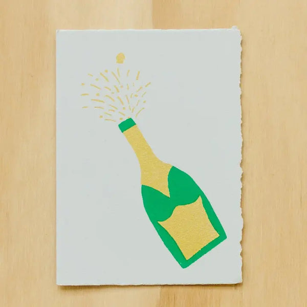 Champagne Notecard