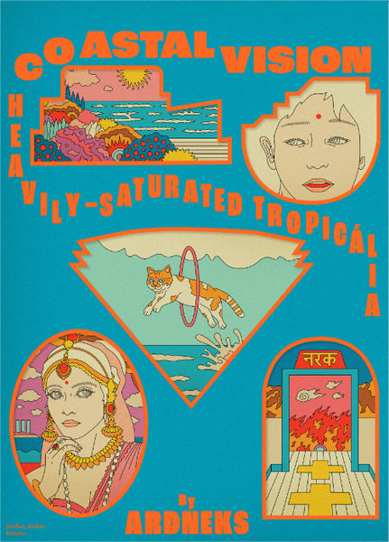 Coastalvision: Heavily-saturated Tropicaliá