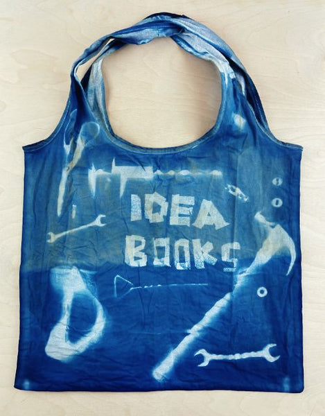 Solar Print Cyanotype Tote Bag | Idea Books