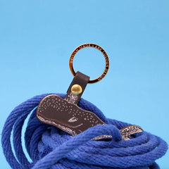 Humpback Whale Key Fob: Grey