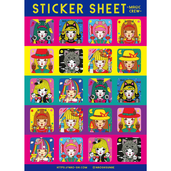 【Sticker Sheet】Magic Crew