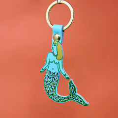 Mermaid | Turquoise | Key Fob Chain