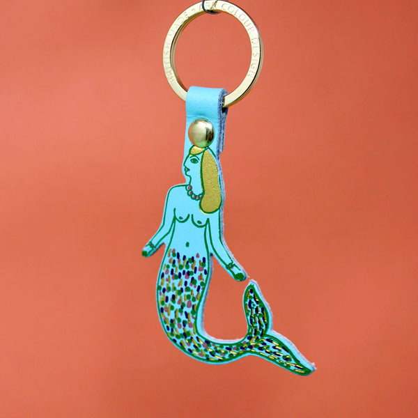 Mermaid | Oxblood | Key Fob Chain – Hammer Museum Store