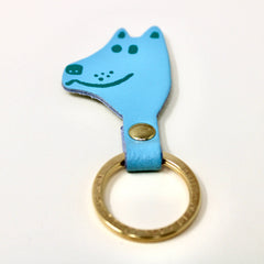 Dog Key Fob: Turquoise