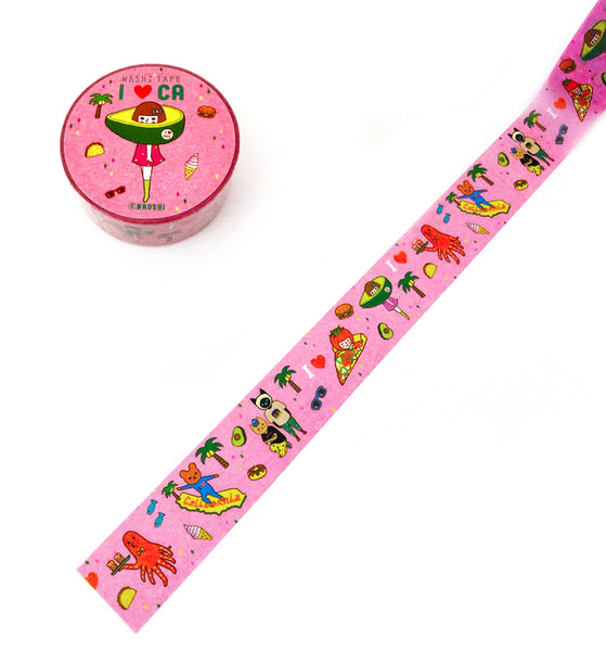 【Washi Tape】I love CA