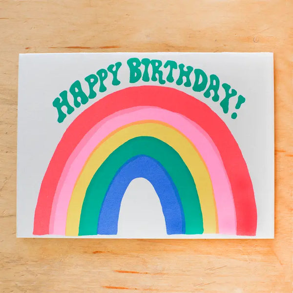 Birthday Rainbow Notecard