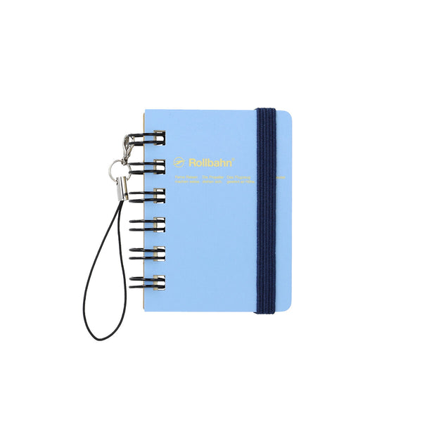 Rollbahn: Light Blue Notebook - Micro 2" x 2.6"