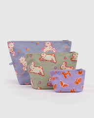 Go Pouch Set - Spring Animals - Baggu