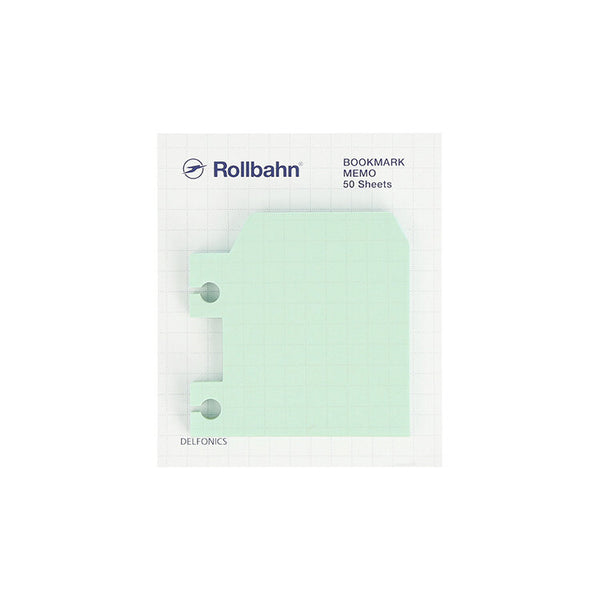 Rollbahn: Mint Bookmark Memo