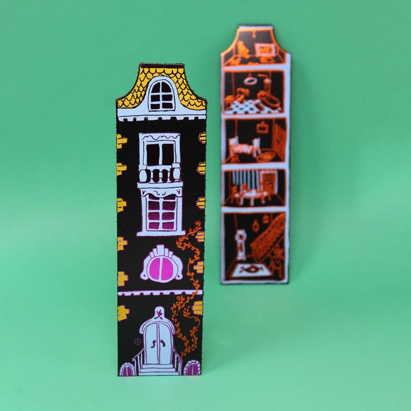 Dolls House Bookmark | Black