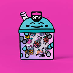 STICKER BIG BUBBLE TEA