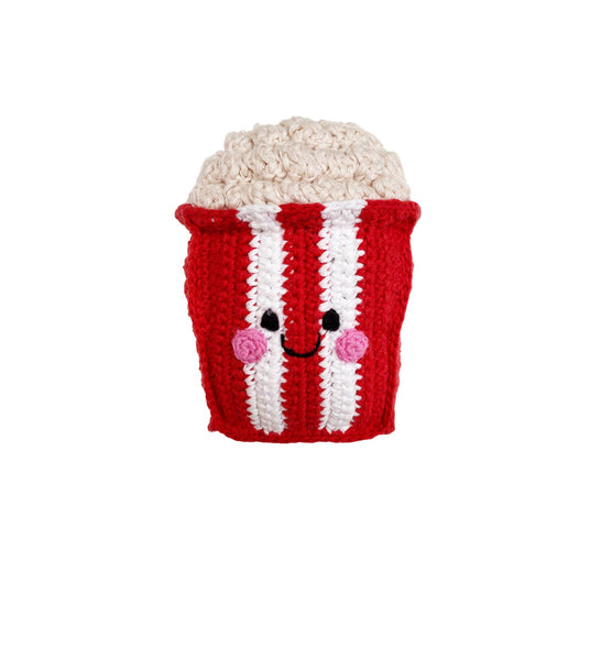 Movietime Popcorn Baby Rattle