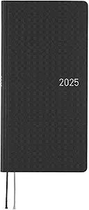 Hobonichi | 2025 Planner | A6 | Black Gingham