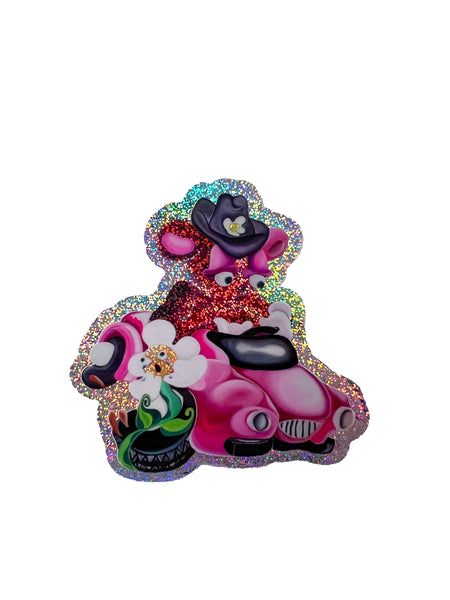Alake Shilling:  Buggy Bear Sticker