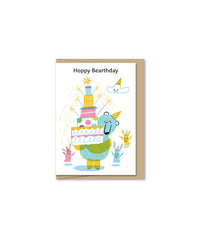 Mini Bearthday (Enclosure-sized Birthday Greeting Card)