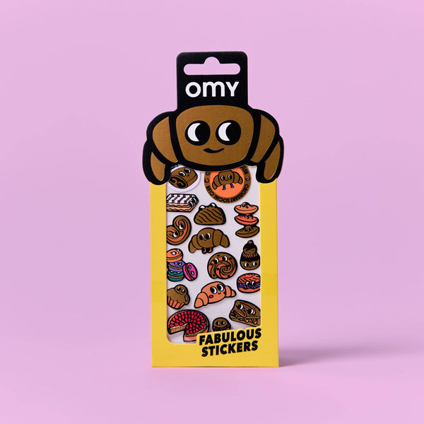 FABULOUS CROISSANT STICKER ICONIC