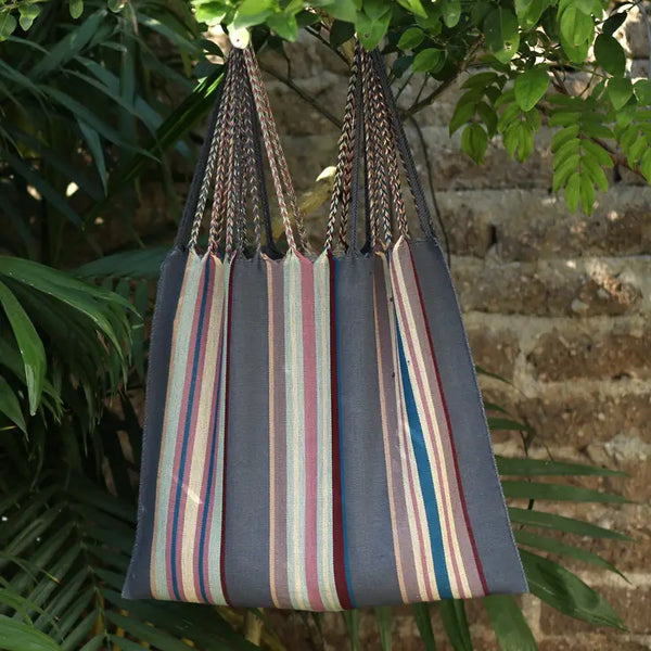 Las Rayas Tote - Rain
