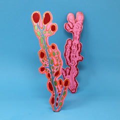 Seareads Bookmark: Hot Pink