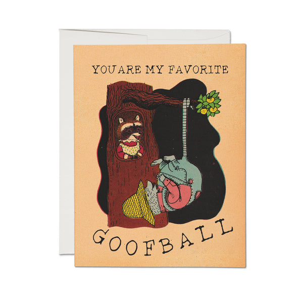 Goofball Note Card