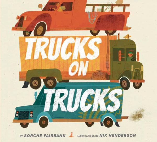Trucks on Trucks (Board Book)