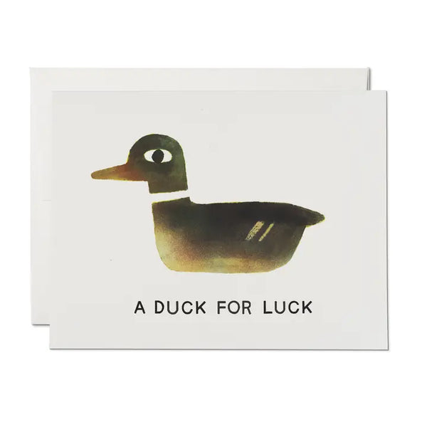 A Duck Friendship Notecard