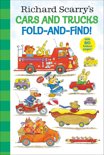 Richard Scarry's Cars and Trucks Fold-and-Find!