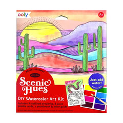 Scenic Hues D.I.Y. Watercolor Kit Desert Getaway