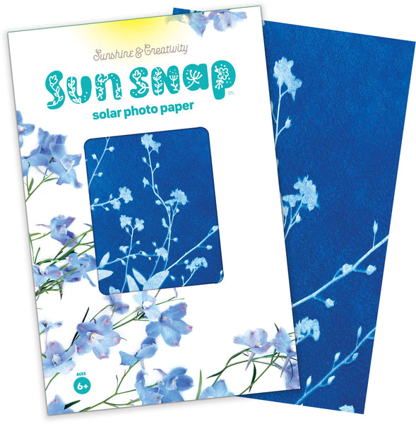 Sun Snap Photo Paper: Cyanotype Sun Print Kit