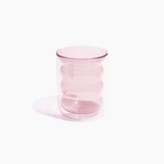 Double Wall Groovy Cup: Pink