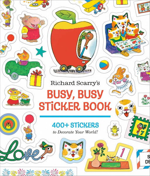 Richard Scarry's Busy, Busy Sticker Book