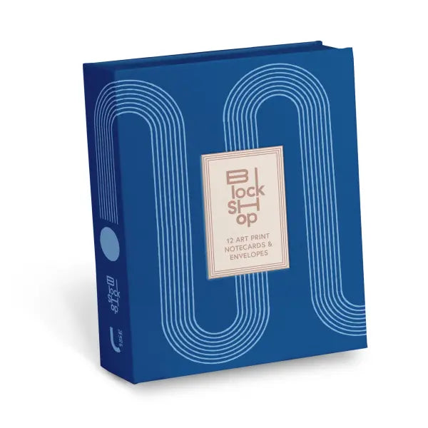 Block Shop Studio - 12 Art Print Notecards and Envelopes