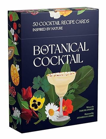 The Botanical Cocktail Deck of Cards 50 Cocktail Recipe Cards Inspired by Nature