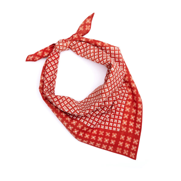 Cranberry Bunchberry Bandana - Block Shop