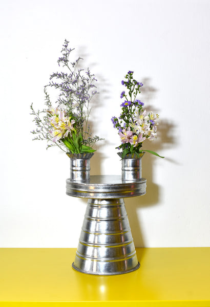 Tin Vase Dalia
