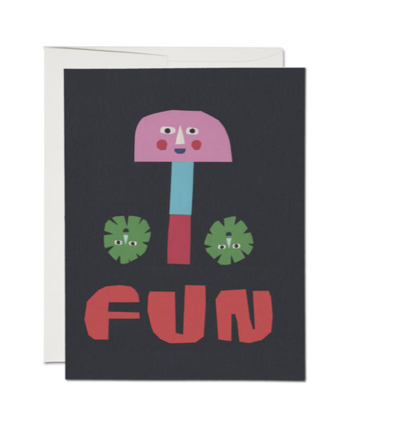 Mushroom Fun Notecard