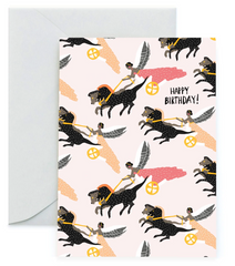 Goddess Of Victory Birthday Notecard